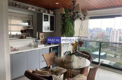 Apartamento com 2 quartos à venda na rua abílio borin, 158, chácara santo antônio, são paulo, 105 m2 por r$ 1.500.000