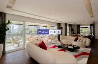 Apartamento com 4 quartos para alugar na gabriele d  annunzio, 992, campo belo, são paulo, 346 m2 por r$ 36.000