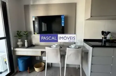 Apartamento com 1 quarto à venda na Rua Professor Doutor José Marques da Cruz, 225, Brooklin, São Paulo, 27 m2 por R$ 539.000