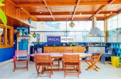 Cobertura com 3 quartos à venda na avenida dos eucaliptos, 165, moema, são paulo, 230 m2 por r$ 4.000.000