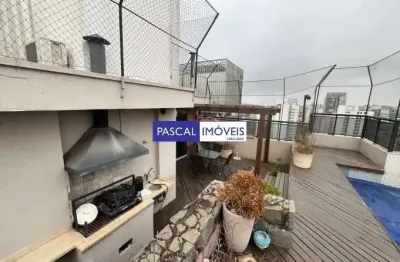 Cobertura com 4 quartos à venda na rua barão do triunfo, 437, campo belo, são paulo, 300 m2 por r$ 2.800.000