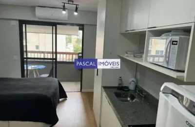 Apartamento com 1 quarto à venda na Rua Eleutério, 59, Brooklin, São Paulo, 25 m2 por R$ 480.000