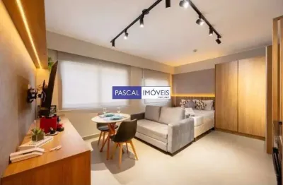 Apartamento com 1 quarto à venda na Avenida Rouxinol, 57, Moema, São Paulo, 26 m2 por R$ 550.000