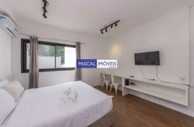 Apartamento com 1 quarto à venda na Avenida dos Carinás, 301, Moema, São Paulo, 26 m2 por R$ 510.000