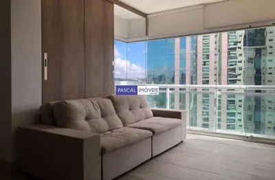 Apartamento com 1 quarto à venda na rua kansas, 1700, brooklin, são paulo, 66 m2 por r$ 1.600.000
