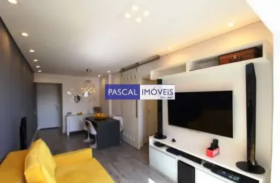 Apartamento com 2 quartos à venda na rua nhu guaçu, 209, campo belo, são paulo, 57 m2 por r$ 600.000