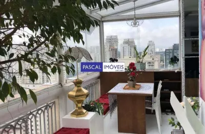 Cobertura com 1 quarto à venda na rua demóstenes, 606, campo belo, são paulo, 90 m2 por r$ 1.550.000