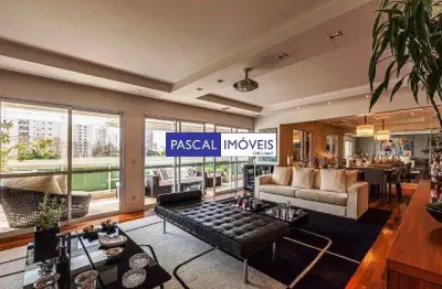 Apartamento com 4 quartos à venda na rua arizona, 1281, brooklin, são paulo, 240 m2 por r$ 4.300.000