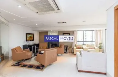 Apartamento com 4 quartos à venda na avenida sabiá, 399, moema, são paulo, 209 m2 por r$ 3.000.000