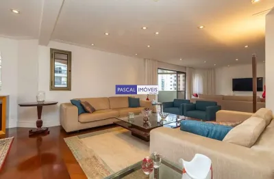 Apartamento com 4 quartos à venda na rua pascal, 181, campo belo, são paulo, 272 m2 por r$ 2.995.000