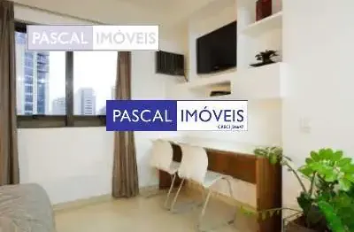 Apartamento com 1 quarto à venda na avenida ibijaú, 364, moema, são paulo, 25 m2 por r$ 795.000