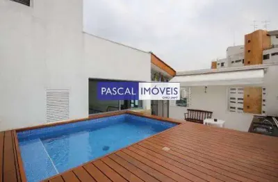 Cobertura com 2 quartos à venda na rua antônio de macedo soares, 1449, campo belo, são paulo, 130 m2 por r$ 1.950.000