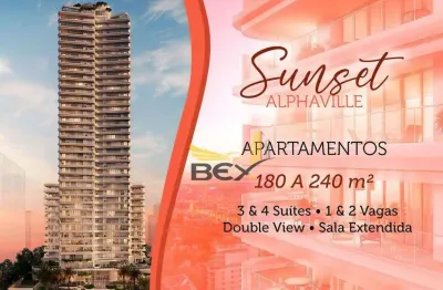 Apartamento 3 dormitórios 3 suítes 186 m² alphaville barueri sp