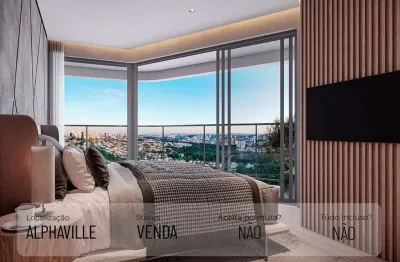 Apartamento de 4 dormitórios com 2 suítes e 3 vagas com 142 m² em alphaville - barueri/ sp