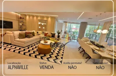 Apartamento em alphaville com 3 dormitórios  com suítes metragem de 175 m²  barueri sp