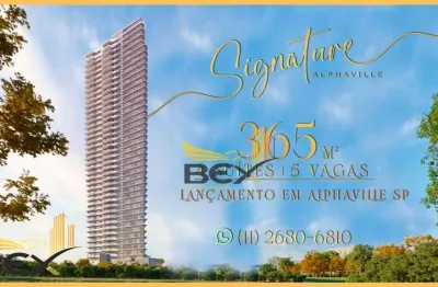 Apartamento com 4 suítes 5 vagas 365 m² em alphaville barueri sp