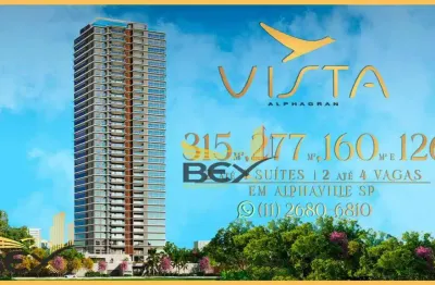 Apartamento com 4 dormitórios à venda, 277 m² por r$ 4.155.000,00 - alphaville empresarial - barueri/sp