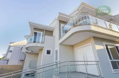 Sobrado com 3 dormitórios à venda, 371 m² por r$ 2.199.000,00 - cascatinha - curitiba/pr