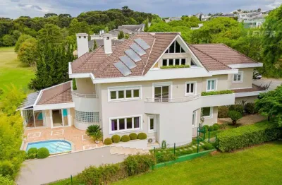 Casa com 4 dormitórios à venda, 490 m² por r$ 5.490.000,00 - alphaville graciosa - pinhais/pr