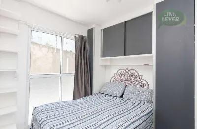 Apartamento com 1 dormitório à venda, 28 m² por r$ 260.000,00 - portão - curitiba/pr