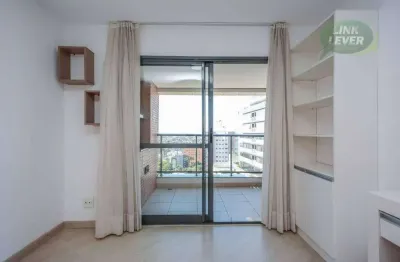 Apartamento com 1 dormitório para alugar, 47 m² por r$ 4.242/mês - batel - curitiba/pr