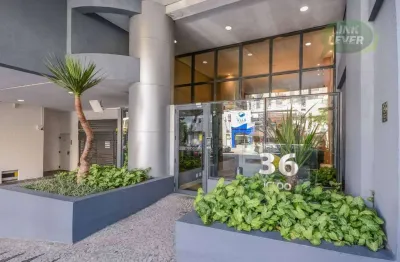 Apartamento com 1 dormitório para alugar, 47 m² por r$ 3.610,00/mês - batel - curitiba/pr