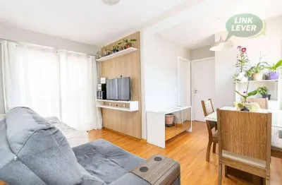 Apartamento com 2 dormitórios à venda, 46 m² por r$ 315.000,00 - bairro alto - curitiba/pr