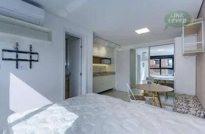 Studio com 1 dormitório para alugar, 20 m² por r$ 2.326,00/mês - boa vista - curitiba/pr