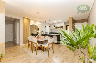 Apartamento com 3 dormitórios à venda, 105 m² por r$ 1.098.000,00 - bacacheri - curitiba/pr