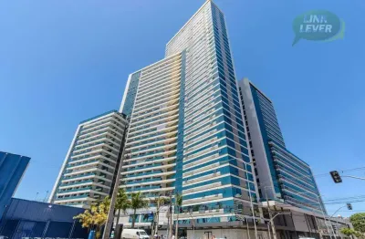 Apartamento com 1 dormitório para alugar, 41 m² por R$ 3.300,00/mês - Centro - Curitiba/PR