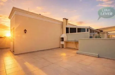 Cobertura com 3 dormitórios para alugar, 134 m² por R$ 4.190,00/mês - Cabral - Curitiba/PR