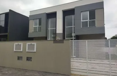 Sobrado geminado com 3 quartos no bairro ubatuba em são francisco do sul-sc