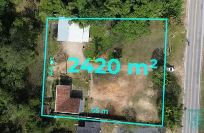 Chácara em guaratuba-pr com 2420m² por r$1.500.000,00