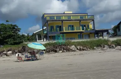 Locação diária pé na areia em itapoá-sc com 300m² por r$2.000