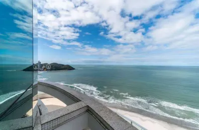 Frente mar fg novo, andar inteiro, finamente mobiliado no centro, ao norte da praia de bc