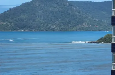 Quadra mar 3 suítes, sacada com churrasqueira carvão e vista do mar permanente!
