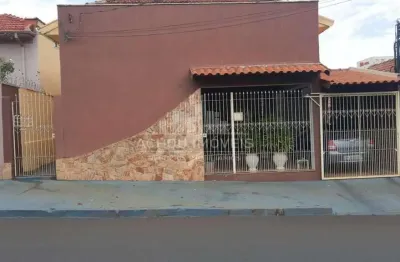 Casa para venda em jaboticabal, centro, 3 dormitórios, 1 banheiro, 1 vaga