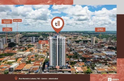 Apartamentos a venda no edifício tellus em jaboticabal sp
