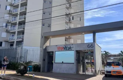 Vendo o apartamento no edifício viva vida, r$ 424.000 mil, condomínio r$ 600, com 54 metros quadrados, dois quartos, um banheiro, uma vaga para garagem coberta, salão de festas, duas churrasqueiras, p