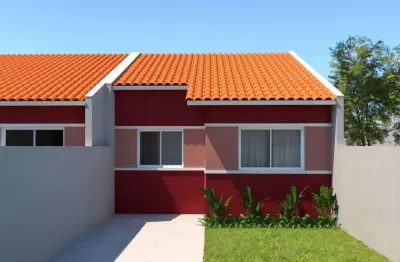 Casa com 2 quartos para venda no bairro cará-cará em ponta grossa, pr