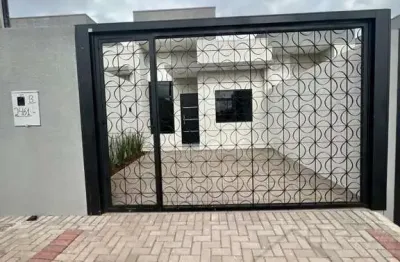 Casa para venda em cascavel, santa cruz, 3 dormitórios, 1 suíte, 2 banheiros, 2 vagas