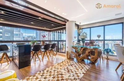 Apartamento porteira fechada com móveis de fino acabamento no edifício tokaii na água verde