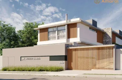 Sobrado com 3 dormitórios à venda, 170 m² por r$ 1.766.000,00 - cascatinha - curitiba/pr