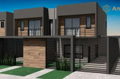 Sobrado com 3 dormitórios / 1 suite à venda, 123 m² por r$ 795.000 - novo mundo - curitiba/pr