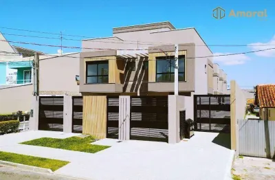 Sobrado com 3 dormitórios à venda, 123 m² por r$ 857.600,00 - boqueirão - curitiba/pr