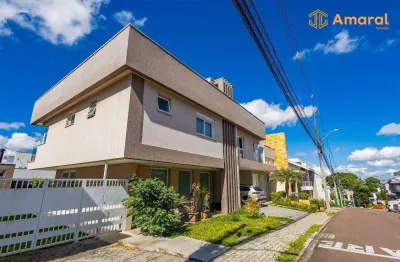 Casa condominio semi mobiliada 412 m² espaçoso 4 suítes 6 vagas campo comprido