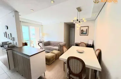 Apartamento venda no boa vista 60m2 semi mobiliado 2 quartos 1 vaga cabral