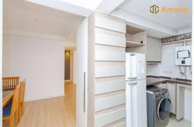 Apartamento com 2 dormitórios para alugar, 68 m² por r$ 3.000,00/mês - xaxim - curitiba/pr