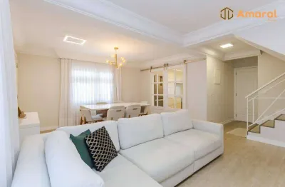 Casa com 3 dormitórios à venda, 165 m² por r$ 1.495.000,00 - mercês - curitiba/pr