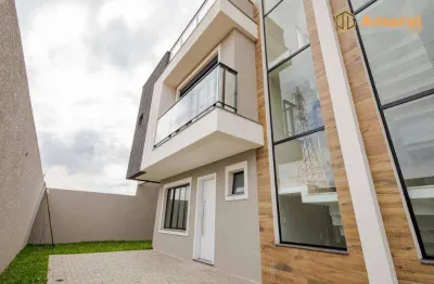 Casa com 3 dormitórios à venda, 130 m² por r$ 890.000,00 - são braz - curitiba/pr